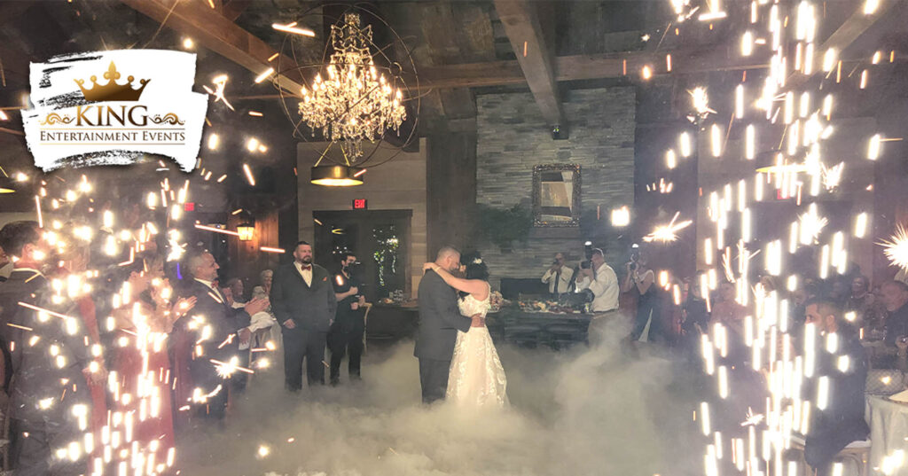 King Entertainment Events Granville Farms Cold Sparks First Dance scaled
