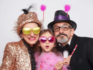 family photo booth
